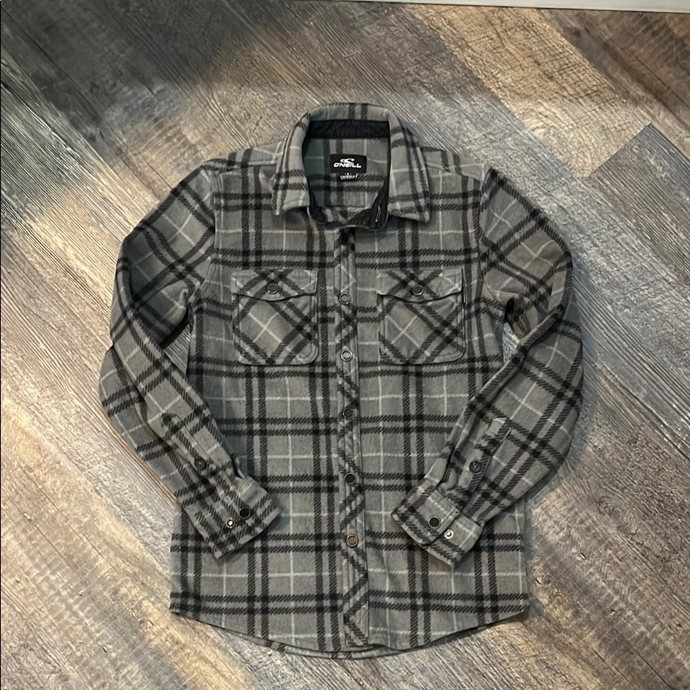 EUC Boys small O’Neill Flannel Shirt